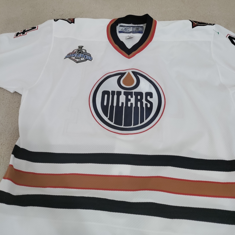 Authentic on-ice game jersey Oilers #44